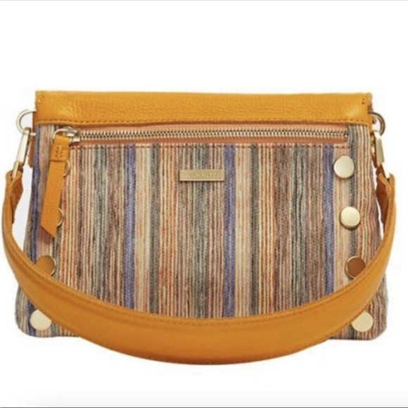 NWT Hammitt $395 16671 Dillon Small Tangerine 6-Way Baguette Bag - Picture 3 of 10